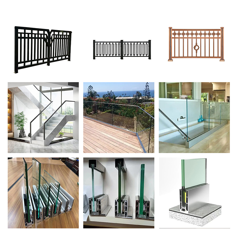 China aluminum handrail extrusion supplier