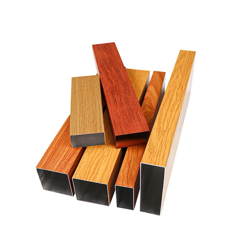 Wood Grain Aluminium Profile for Wall Cladding