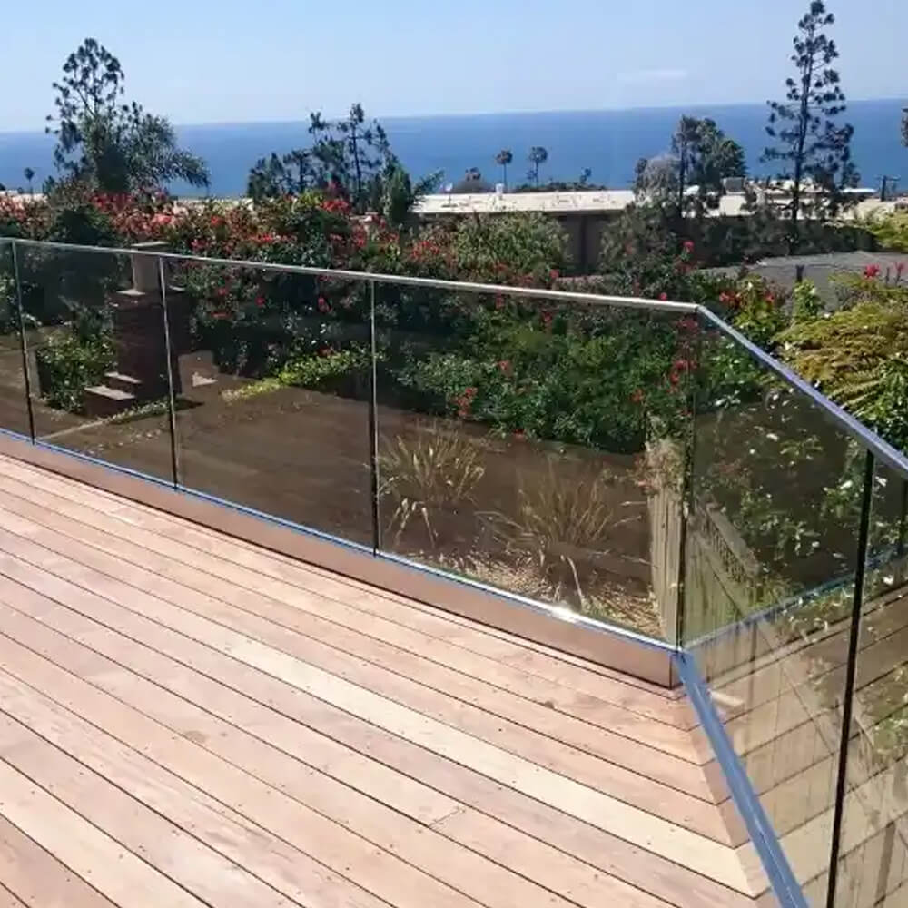 U-shaped Aluminum Profiles For Balustrades & Handrails