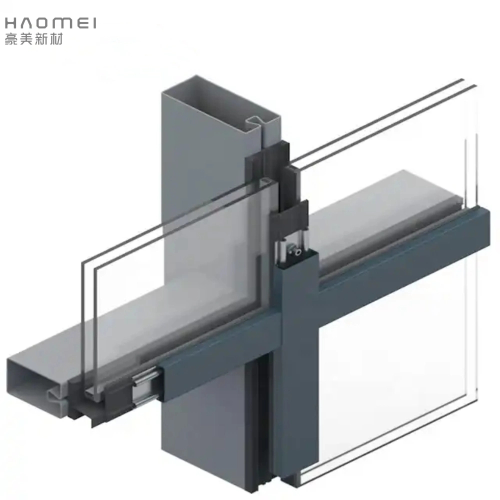 Aluminum Profiles for Curtain Wall